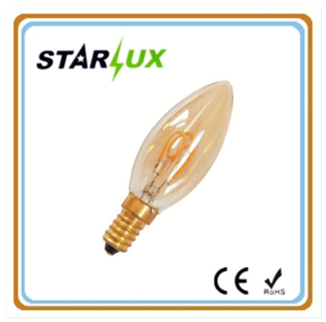 Decorative LED Lamp C35 Candle Bulb